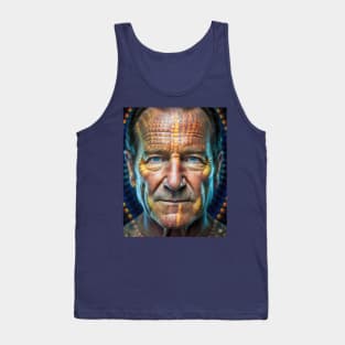 Robin Williams Unforgotten - A Tribute to the Film Legend (AI Portrait) Tank Top